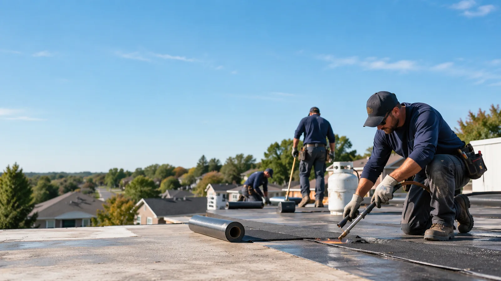 Flat Roof Leak Repair providers in Foxworth, MS